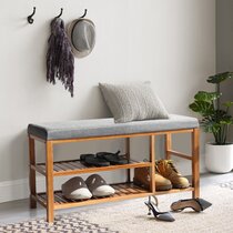 wayfair shoe rack bench